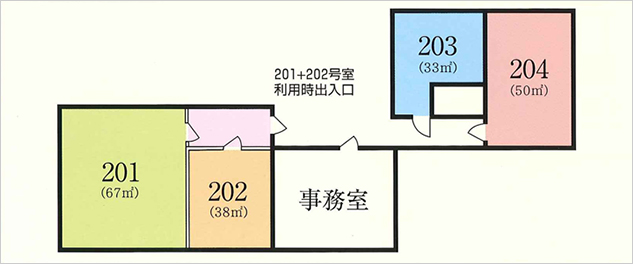 会議室配置図